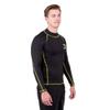 IST DS-46 Unisex Long Sleeve Spandex Rash Guard (Yellow, L) view 3