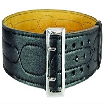 Hero's Pride 2.25in Sam Browne Belt, AirTek, Smooth, Size 38, Black, 38 1230PN-38