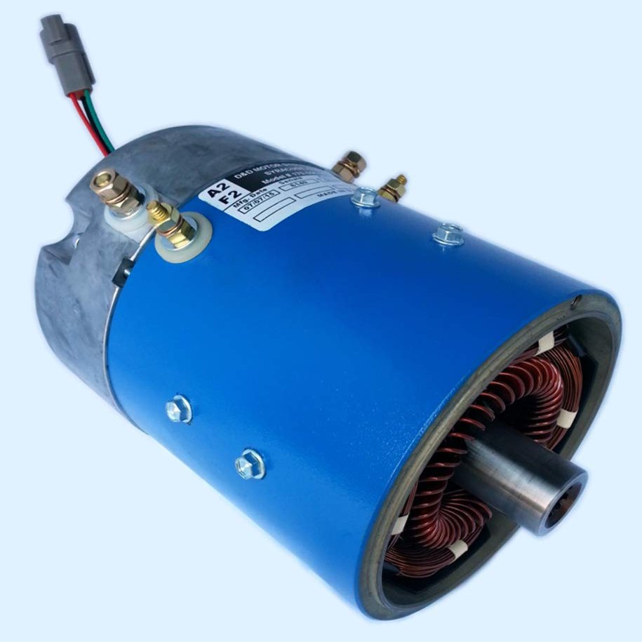High Performance Golf Cart Motors  Club Car Precedent Motor (Regen)  170-501-0003  19 MPH  10% Less Torque  36/48 Volt American Made Golf Cart Motor  Replaces OEM# 1018545-01, GV3-4001, D390