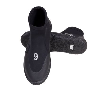 IST 3mm Neoprene Dive Boots with Rubber Sole, Men's 7/ Women's 8.5
