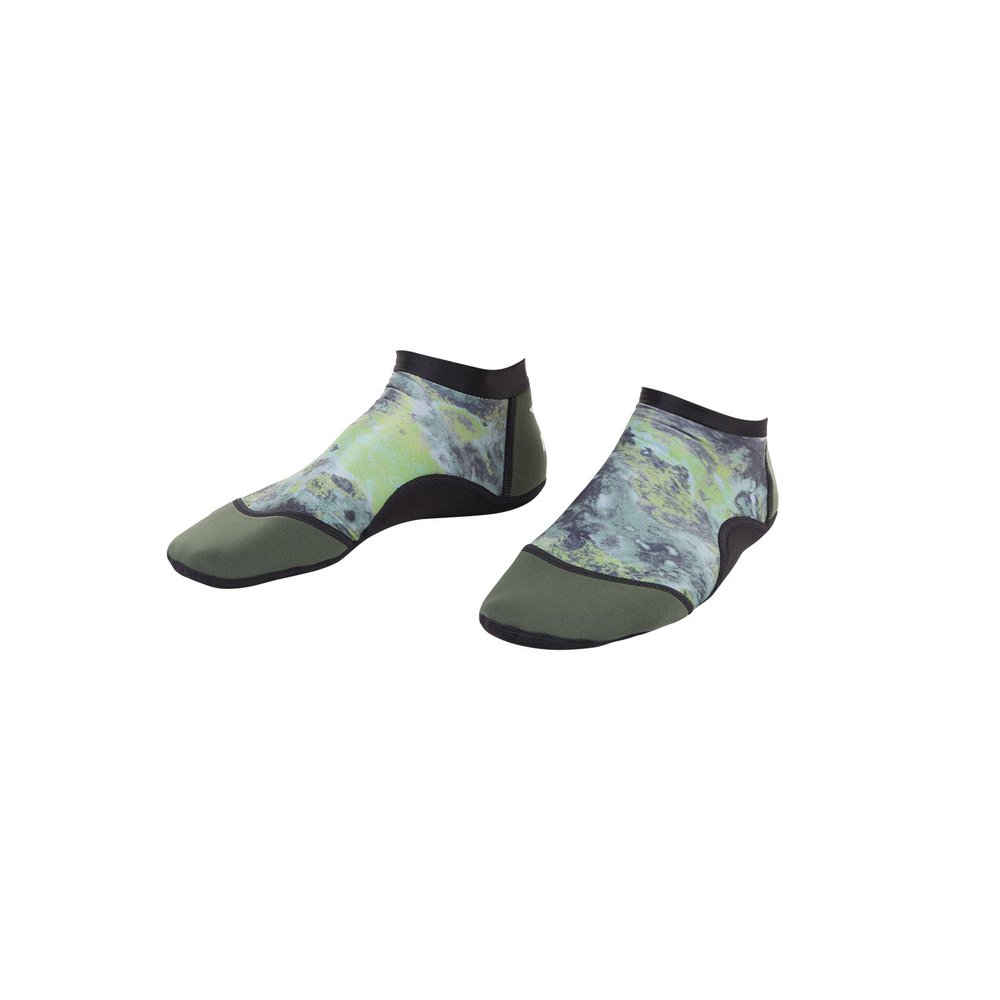 IST SKB Low Cut Water Socks for All Beach and Sand Activities (Green, Small)