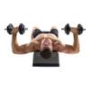 Tunturi Unisex Adult 2 Bar Screw Dumbbell Set - Black, 20 kg view 2