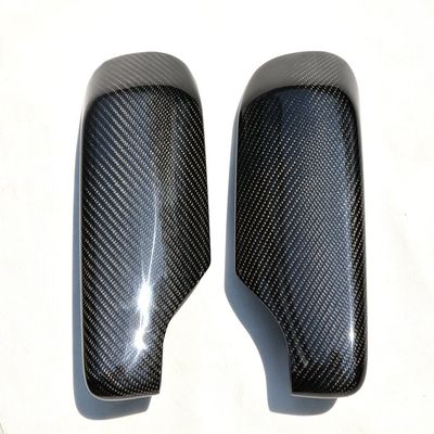 Eppar New Carbon Fiber Mirror Cover One Set for BMW 3 Series E46 Sedan 1998-2005 316i 318i 320i 323i 325i 328i 330i 330xi (Replacement 2PCS)