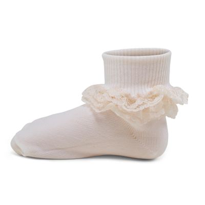 Two Feet Ahead Girl's Double Row Lace Anklet