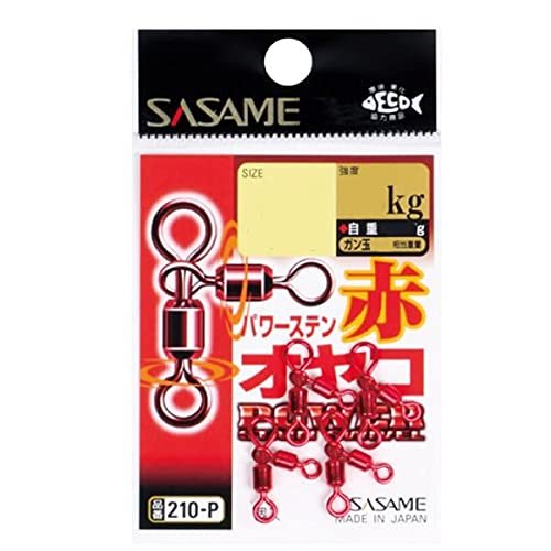 Sasame 210-P Red Power Stainless Steel #4 x 5