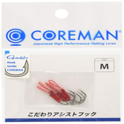 Coreman Specialty Assist Hook, M (No. 12), Fishing Hook