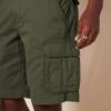 Amazon Essentials Men's 10" Classic-Fit Cargo Shorts, Soft Cotton Twill (Available in Big & Tall), Dark Olive, 31 view 4
