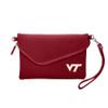 Littlearth NCAA Virgina Tech Hokies Pebble Fold Over Purse, Team Color, 6x 9" x 0.75 view 1