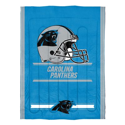 Northwest NFL Carolina Panthers Comforter and Sham Set, Twin, Safety