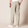 Amazon Essentials Men's Classic-Fit Wrinkle-Resistant Pleated Chino Pant (Available in Big & Tall), Khaki Beige, 35W x 34L view 2