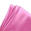 ciciTree 12x12 Men's Polka Dot Pink Pocket Square Jacquard Woven Handkerchief Gift view 2