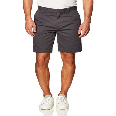 Amazon Essentials Men's Classic-Fit 9" Chino Shorts, Charcoal, 29
