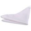 ciciTree 12x12 Men's Polka Dot White Pocket Square Jacquard Woven Handkerchief Gift view 3