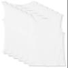 Amazon Essentials Men's Slim Fit Breathable Cotton Tank Undershirts, Pack of 6, White, X-Large view 1