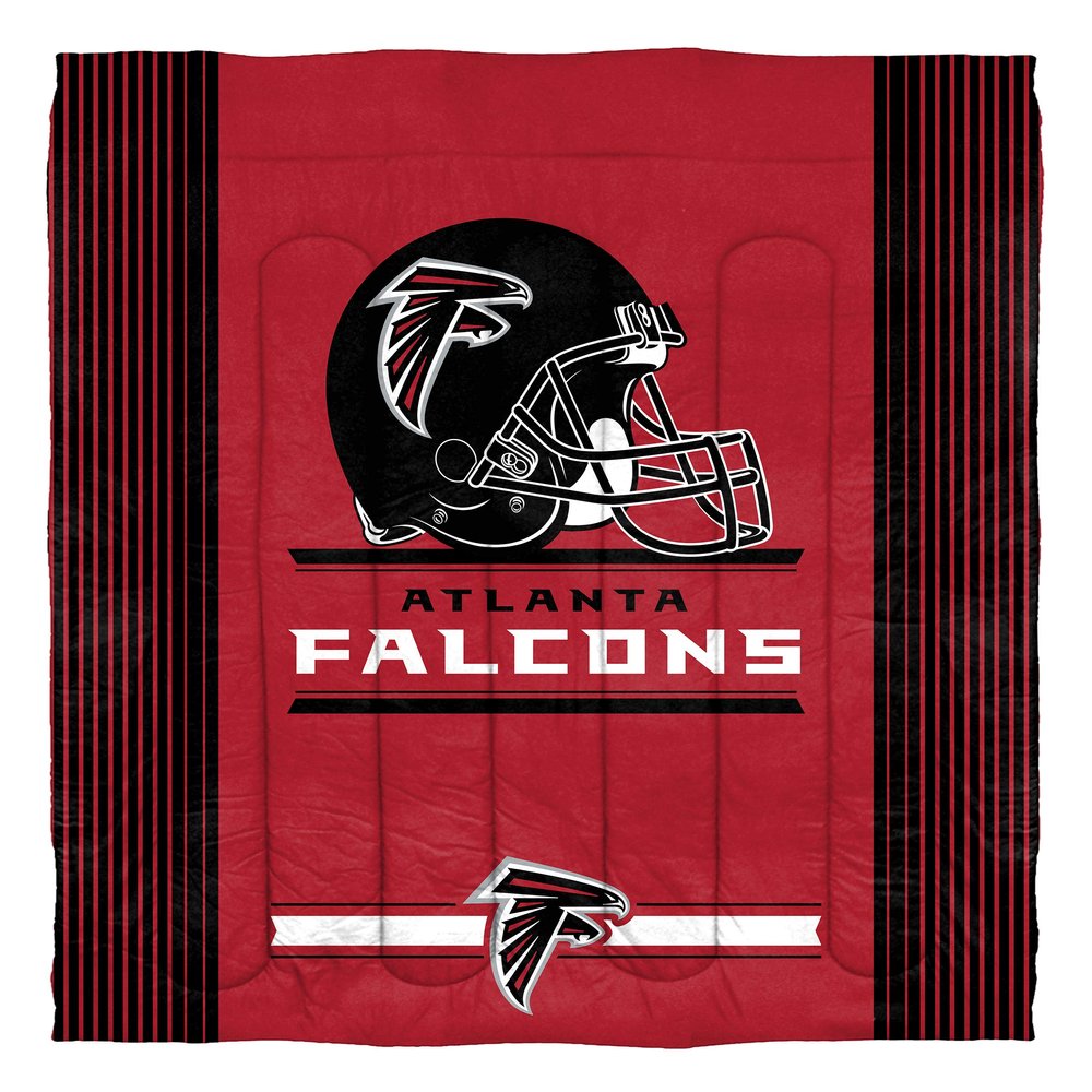 Northwest NFL Atlanta Falcons Comforter and Sham Set, Twin, Safety