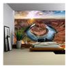 wall26 - Sunset Moment at Horseshoe Bend, Colorado River, Grand Canyon National Park, Arizona USA - Removable Wall Mural | Self-Adhesive Large Wallpaper - 66x96 inches view 1