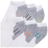 Hanes womens 6-pair Comfort Fit No Show athletic socks, White, 8 12 US view 3