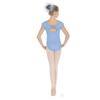 EUROTARD 44286 Bow Back Leotard (Light Blue, Small) view 1