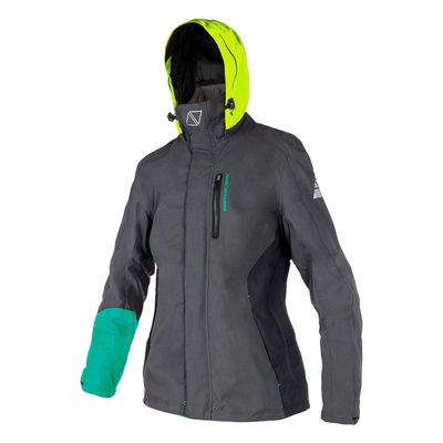 Magic Marine Womens Element 2-Layer Coat Jacket Pool Blue - Easy Stretch Breathable Waterproof Sprayproof