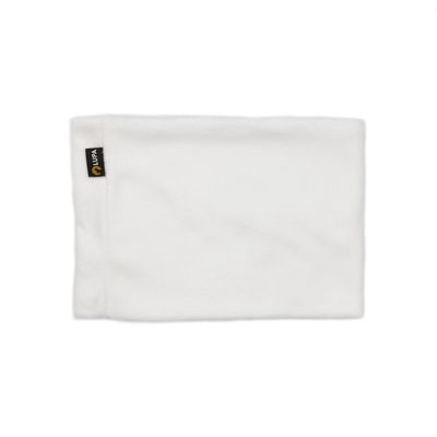 Lupa Kids Handmade Double-Layer Fleece Neck Warmer - Kids Neck Warmer for Boys & Girls - Fleece Neck Gaiter for Winter (White, Small (2-6))