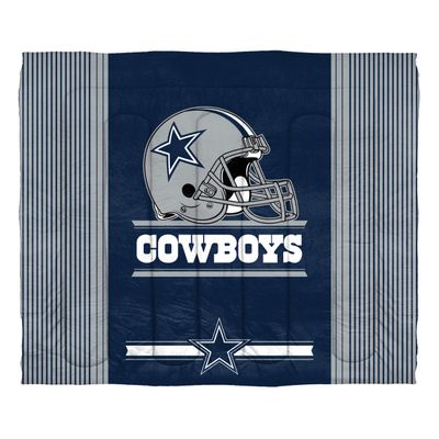 Northwest NFL Dallas Cowboys Comforter and Sham Set, Full/Queen, Safety