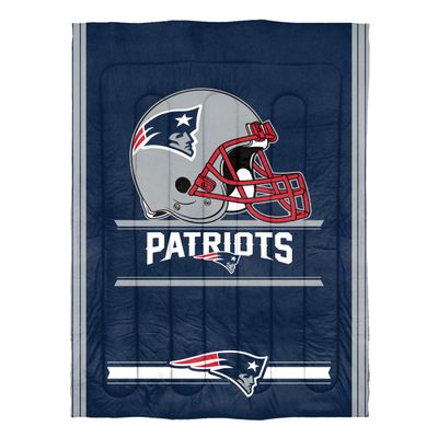 Northwest NFL New England Patriots Comforter and Sham Set, Full/Queen, Safety