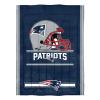 Northwest NFL New England Patriots Comforter and Sham Set, Full/Queen, Safety view 1