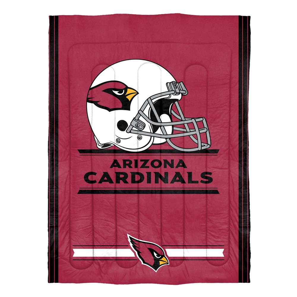 Northwest NFL Arizona Cardinals Comforter and Sham Set, Twin, Safety