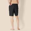 Amazon Essentials Men's 9" Swim Trunks with Mesh Lining, Pockets, Drawstring Closure, Black, X-Large view 3