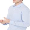 Amazon Essentials Men's Regular-Fit Long-Sleeve Casual Poplin Shirt, Light Blue, Small view 4
