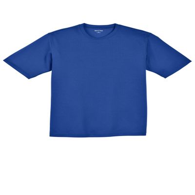 SPORT-TEK Youth PosiCharge RacerMesh Tee | Lightweight Spring & Summer Shirt for Kids, Athletic Fit Clothing for Boys & Girls True Royal