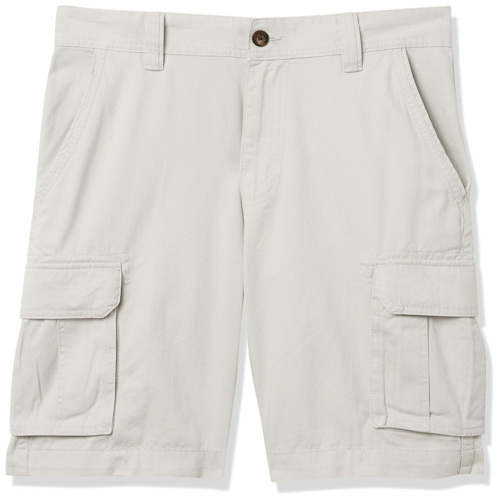 Amazon Essentials Men's 10" Classic-Fit Cargo Shorts (Available in Big & Tall), Grey, 32