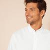 Amazon Essentials Men's Regular-Fit Long Sleeve Oxford Shirt, White, X-Small view 4