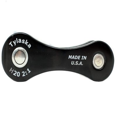 Tylaska H20 2:1 Aluminum Halyard Shackle (with Sheave)