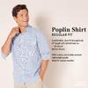 Amazon Essentials Men's Regular-Fit Long-Sleeve Casual Poplin Shirt, Black, XX-Large view 2