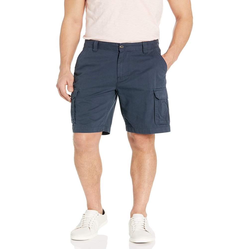 Amazon Essentials Men's 10" Classic-Fit Cargo Shorts (Available in Big & Tall), Dark Navy, 38