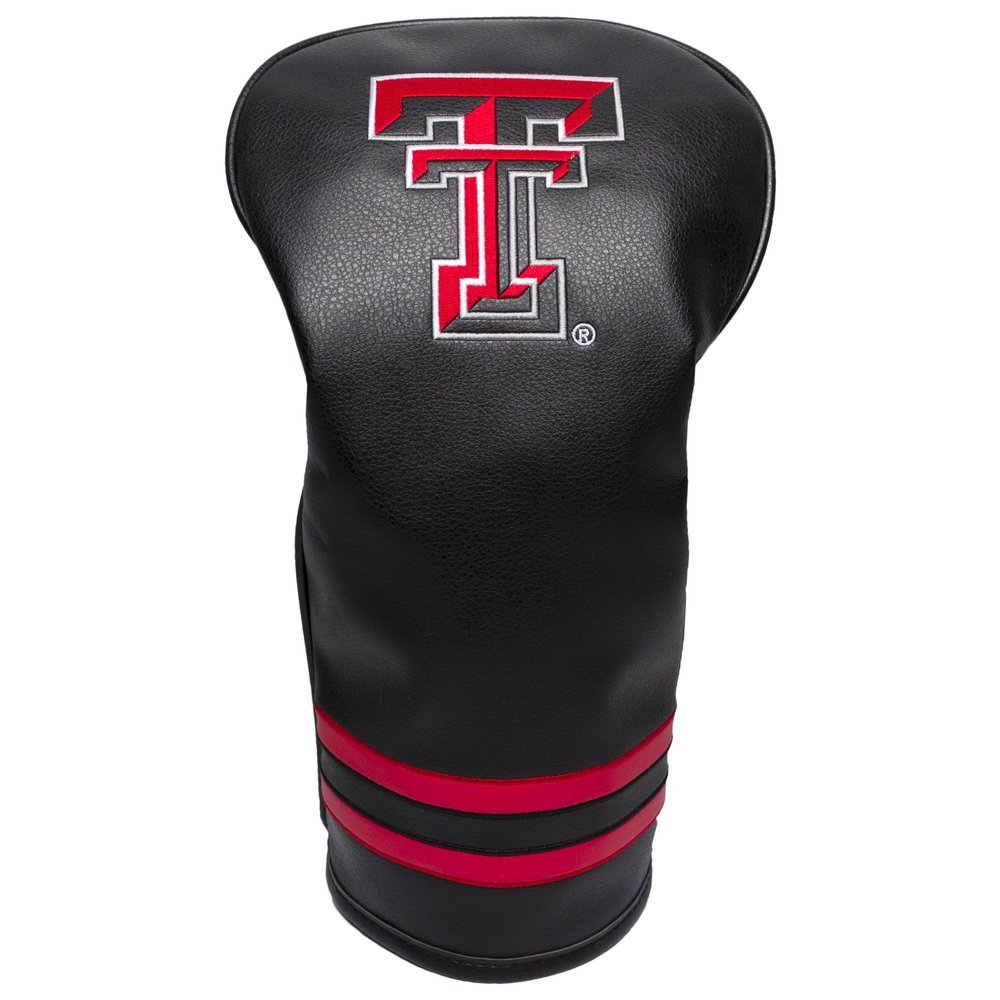 Team Golf NCAA Texas Tech Red Raiders Vintage Driver Head Cover Vintage Driver Golf Club Headcover, Form Fitting Design, Retro Design & Superb Embroidery