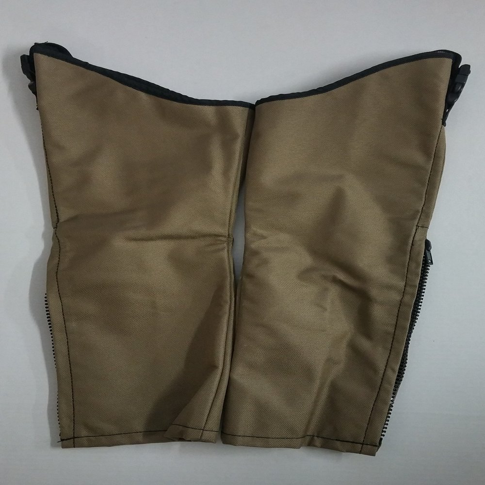 Crack Shot Youth Snake Chapz (Khaki TAN, XLarge STOCKY)
