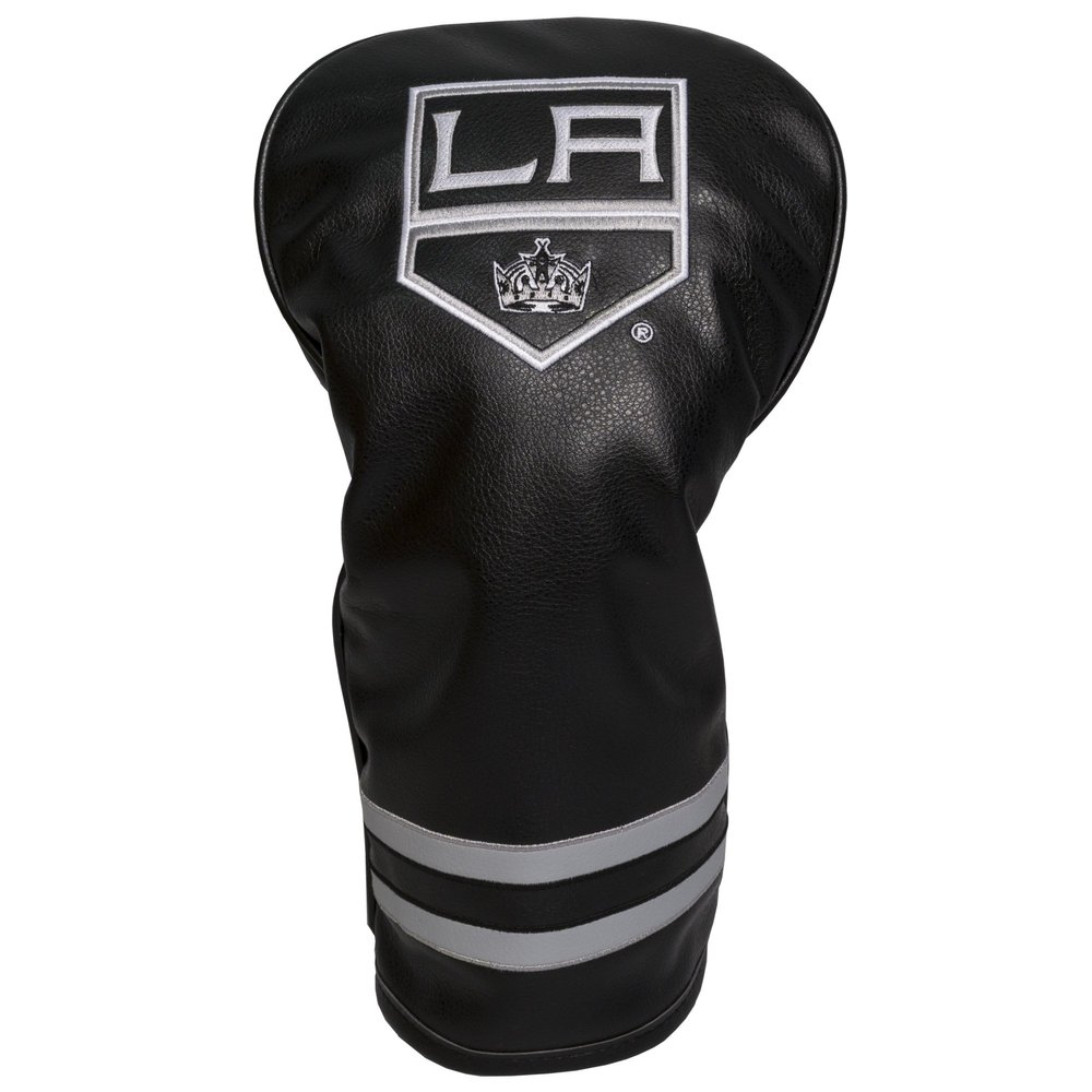 Team Golf NHL Los Angeles Kings Vintage Driver Head Cover Vintage Driver Golf Club Headcover, Form Fitting Design, Retro Design & Superb Embroidery