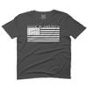 0010. Patriotic American Proud Made in USA United States America Flag Military Patriotic Style for Men T Shirt (Charcoal, 2X-Large) view 1