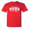 Everyone Else is Thinking | Funny Shirts for Men Premium Sarcastic Tshirts for Men | Bold Mens Graphic T-Shirts with Humor Printed Design | Graphic Novelty Sarcastic Funny T Shirt XL Red view 1