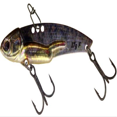 IMAKATSU Salty Mach Sonic Lure, 0.6 oz (17 g), Eco Compatible #MV-51 3DR, Lake Biwa Grasgill