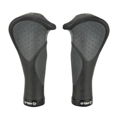 Fischer Ergonomic Bicycle Handlebar Grips Black