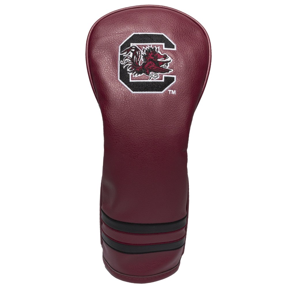 Team Golf NCAA South Carolina Gamecocks Vintage Fairway Head Cover Vintage Fairway Golf Club Headcover, Form Fitting Design, Retro Design & Superb Embroidery