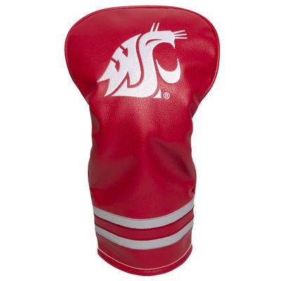Team Golf NCAA Washington Huskies Vintage Driver Head Cover Vintage Driver Golf Club Headcover, Form Fitting Design, Retro Design & Superb Embroidery