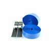 Clover Comfort Gel Road Bike Cyling Handlebar Tape Wrap with Reflective Bar Plugs (Blue) view 1