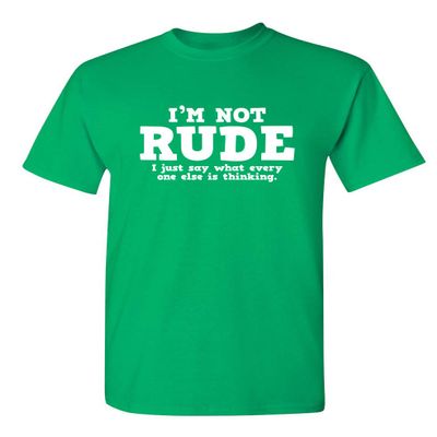 Everyone Else is Thinking | Funny Shirts for Men Premium Sarcastic Tshirts for Men | Bold Mens Graphic T-Shirts with Humor Printed Design | Graphic Novelty Sarcastic Funny T Shirt S Irish