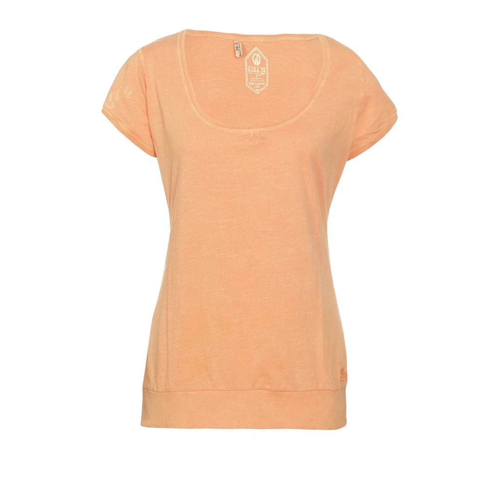 Killtec Women's Kaylina Casual T-Shirt (12 US, Light Apricot)