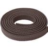 West Coast Paracord 1 Inch MFP Soft Flat Braid - PolyPro Hollow Flat Braid Rope - Black, Red, Brown, White, Olive Drab, Tan- Easy to Splice and Seal - Hanks (Brown, 100 Feet) view 1