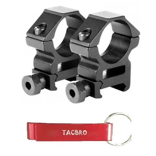 TACBRO 1" Weaver Rings - Medium with One Free Aluminum Opener(Randomly Selected Color)